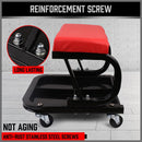 HORUSDY Rolling Creeper Seat Workshop Mechanic Stool Garage Repair Storage Tray - RnR Galore