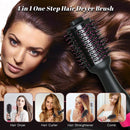 Hot Air One - Step Hair Dryer Negative Ion Anti - Frizz Blowout for Drying,Straightening, Curling and Volumizer (AU Plug) - RnR Galore