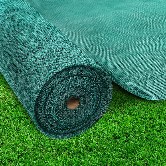 Instahut 50% Shade Cloth 3.66x10m Shadecloth Wide Heavy Duty Green - RnR Galore
