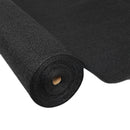 Instahut 90% Shade Cloth 3.66x20m Shadecloth Sail Heavy Duty Black - RnR Galore
