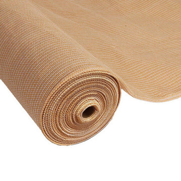 Instahut 90% Shade Cloth 3.66x30m Shadecloth Sail Heavy Duty Beige - RnR Galore
