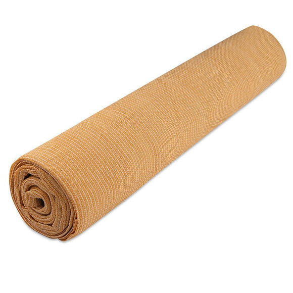 Instahut 90% Shade Cloth 3.66x30m Shadecloth Sail Heavy Duty Beige - RnR Galore