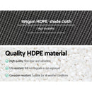 Instahut 90% Shade Cloth 3.66x30m Shadecloth Wide Heavy Duty White - RnR Galore
