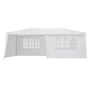 Instahut Gazebo 3x6m Marquee Wedding Party Tent Outdoor Camping Side Wall Canopy 6 Panel White - RnR Galore