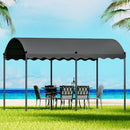 Instahut Gazebo Marquee 4x3m Outdoor Event Wedding Tent Camping Party Shade Iron Art Canopy Grey - RnR Galore