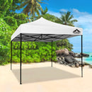 Instahut Gazebo Pop Up 3x3m w/Base Podx4 Marquee Folding Outdoor Wedding Camping Tent Shade Canopy White - RnR Galore