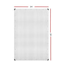 Instahut Tarp Tarpaulin 2x3m Canvas Camping Heavy Duty Sun Cover - RnR Galore