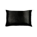 Invitation Satin Standard Pillowcase Nior Black - RnR Galore