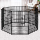 i.Pet 2x36" 8 Panel Dog Playpen Pet Fence Exercise Cage Enclosure Play Pen - RnR Galore