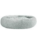 i.Pet Pet Bed Dog Cat 110cm Calming Extra Large Soft Plush Light Grey - RnR Galore
