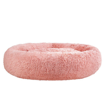 i.Pet Pet Bed Dog Cat 110cm Calming Extra Large Soft Plush Pink - RnR Galore