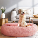 i.Pet Pet Bed Dog Cat 110cm Calming Extra Large Soft Plush Pink - RnR Galore