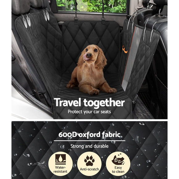 i.Pet Pet Car Seat Cover Dog Protector Hammock Back Waterproof Belt Non Slip Mat - RnR Galore