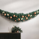 Jingle Jollys 2.1m Christmas Garland Xmas Decorations Green Wedding Party - RnR Galore