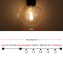 Jingle Jollys 59m LED Festoon Lights Sting Lighting Kits Wedding Outdoor Party - RnR Galore