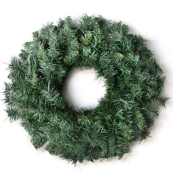 Jingle Jollys 60cm Christmas Wreath Garland Xmas Decorations Wedding Party - RnR Galore