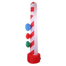Jingle Jollys Christmas Inflatable Candy Pole 2.4M Illuminated Decorations - RnR Galore