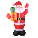 Jingle Jollys Christmas Inflatable Santa 2.4M Illuminated Decorations - RnR Galore