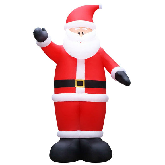 Jingle Jollys Christmas Inflatable Santa 5M Illuminated Decorations - RnR Galore