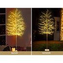 Jingle Jollys Christmas Tree 2.1M 480 LED Trees With Lights Warm White - RnR Galore