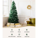 Jingle Jollys Christmas Tree 2.1M 7FT LED Xmas Multi Colour Lights Optic Fibre - RnR Galore