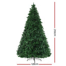 Jingle Jollys Christmas Tree 2.1m Xmas Tree Decoration 8 Light Mode Multi Colour - RnR Galore