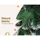Jingle Jollys Christmas Tree 2.1M Xmas Trees Decorations Snowy 1250 Tips - RnR Galore
