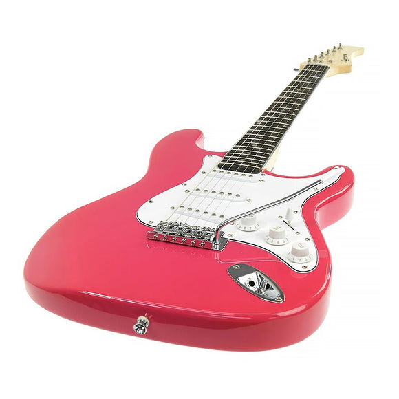 Karrera 39in Electric Guitar - Pink - RnR Galore