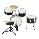 Karrera Children's 4pc Drum Kit - Black - RnR Galore