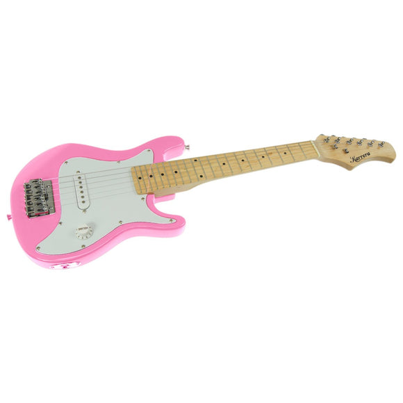 Karrera Electric Childrens Guitar Kids - Pink - RnR Galore