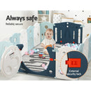 Keezi Baby Playpen 16 Panels Foldable Toddler Fence Safety Play Activity Barrier - RnR Galore