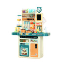Keezi Kids Kitchen Pretend Play Set Cooking Sound Steam Light Function - RnR Galore