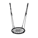 Kids Rope Swing Round Outdoor Birds Crows Nest Spider Web Swing Seat 65cm - RnR Galore