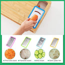 Large Bamboo Cutting Board and 4 Containers with Mobile Holder gift included for Home Kitchen - RnR Galore