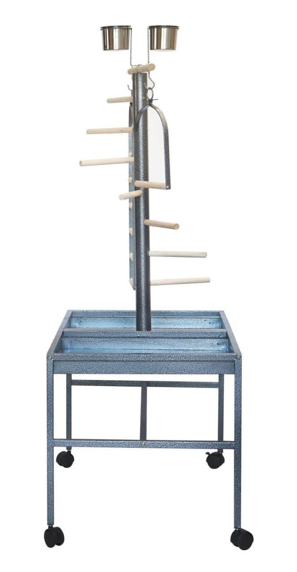 Large Bird Parrot Playpen Gym Toy Stand On Wheels - RnR Galore