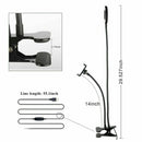 LED Selfie Ring Light with Cell Phone Holder Flexible Stand Live Stream Lamp AU - RnR Galore