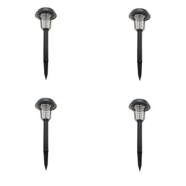 Lenoxx Wireless Solar - Powered Mosquito Killer Lamp (4 - Piece, Black) - RnR Galore