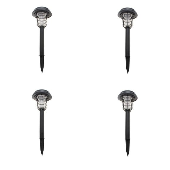 Lenoxx Wireless Solar - Powered Mosquito Killer Lamp (4 - Piece, Black) - RnR Galore