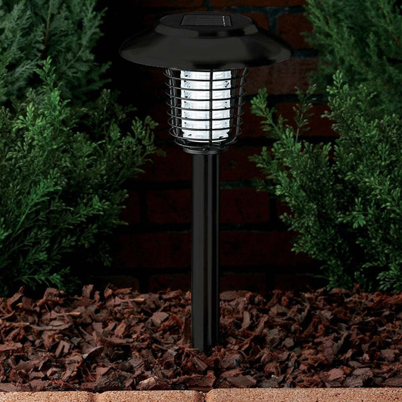 Lenoxx Wireless Solar - Powered Mosquito Killer Lamp (4 - Piece, Black) - RnR Galore