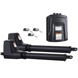 LockMaster Automatic Electric Gate Opener Double Swing Remote Control Kit 800KG - RnR Galore