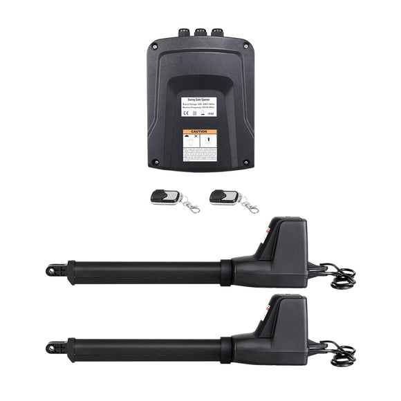 LockMaster Automatic Electric Gate Opener Double Swing Remote Control Kit 800KG - RnR Galore