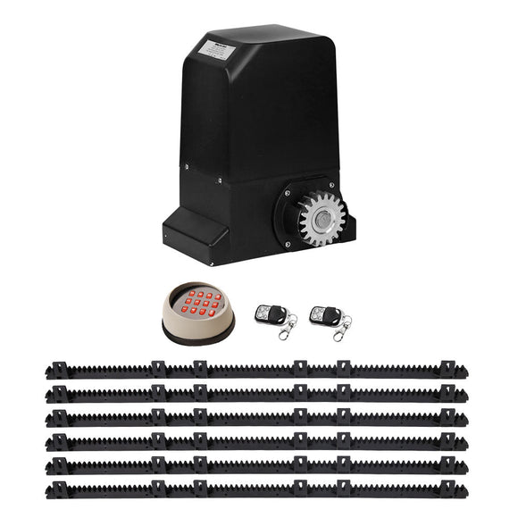 Lockmaster Automatic Sliding Gate Opener Kit Keypad 6M 1000KG - RnR Galore