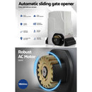Lockmaster Automatic Sliding Gate Opener Kit Keypad 6M 1800KG - RnR Galore