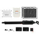 Lockmaster Single Swing Gate Opener 600KG 20W Solar Panel - RnR Galore
