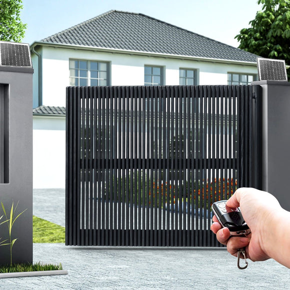 Lockmaster Single Swing Gate Opener 600KG 20W Solar Panel - RnR Galore