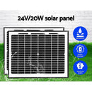 Lockmaster Single Swing Gate Opener 600KG 20W Solar Panel - RnR Galore