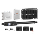 Lockmaster Single Swing Gate Opener 600KG 40W Solar Panel - RnR Galore