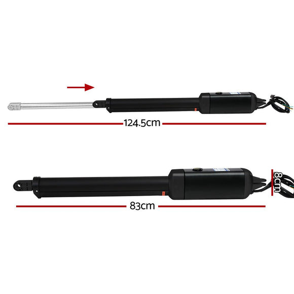 Lockmaster Single Swing Gate Opener 600KG 40W Solar Panel - RnR Galore