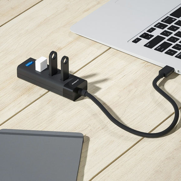 mbeat 4 - Port USB 3.0 Hub - Black - RnR Galore