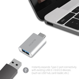 mbeat attache Aluminum USB 3.1/3.0 to USB Type C Adaptor - RnR Galore